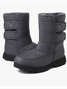 Winter Boots Waterproof Fur Lined Warm Lightweight